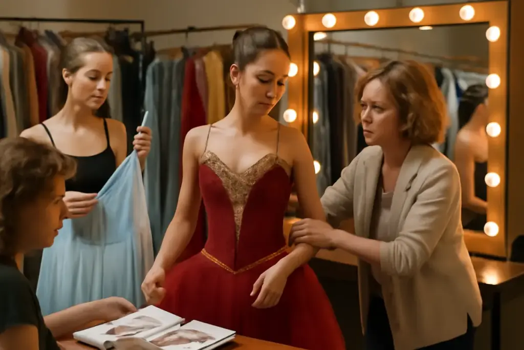 Come si provano e selezionano i costumi per uno spettacolo di danza? Metodi e curiosità dagli addetti ai lavori